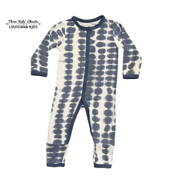 Kyte BABY Other - Kyte Baby 3-6m Bamboo Steele Riptide Snap Romper Sleeper
